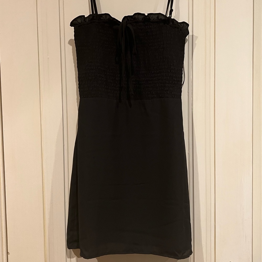 Super down Black Dress